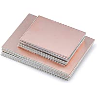 20 Pcs PCB Cobre- 5 x 7CM- 7 x 10CM Lado Doble Revestido de Cobre y Sola Placa de Circuito Laminada PCB Laminar para…
